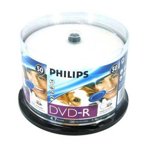 Dm4I6B50F/17 4.7 Gb Inkjet-Printable Dvd-R (50-Ct Spindle)