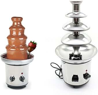 4-Tier Electric Chocolate and Cheese Fountain