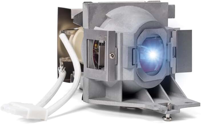 Replacement Lamp Bulb with Housing for Select Projectors