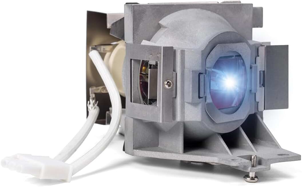 Replacement Lamp Bulb with Housing for Select Projectors