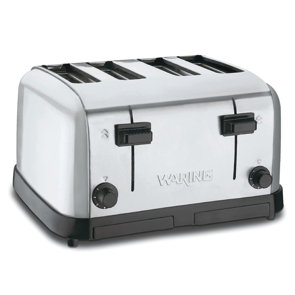 (WCT708) Four-Compartment Pop-Up Toaster, Silver