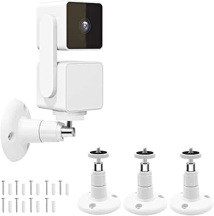 Wall Mount for Wyze Cameras, 3 Pack, 360° Swivel
