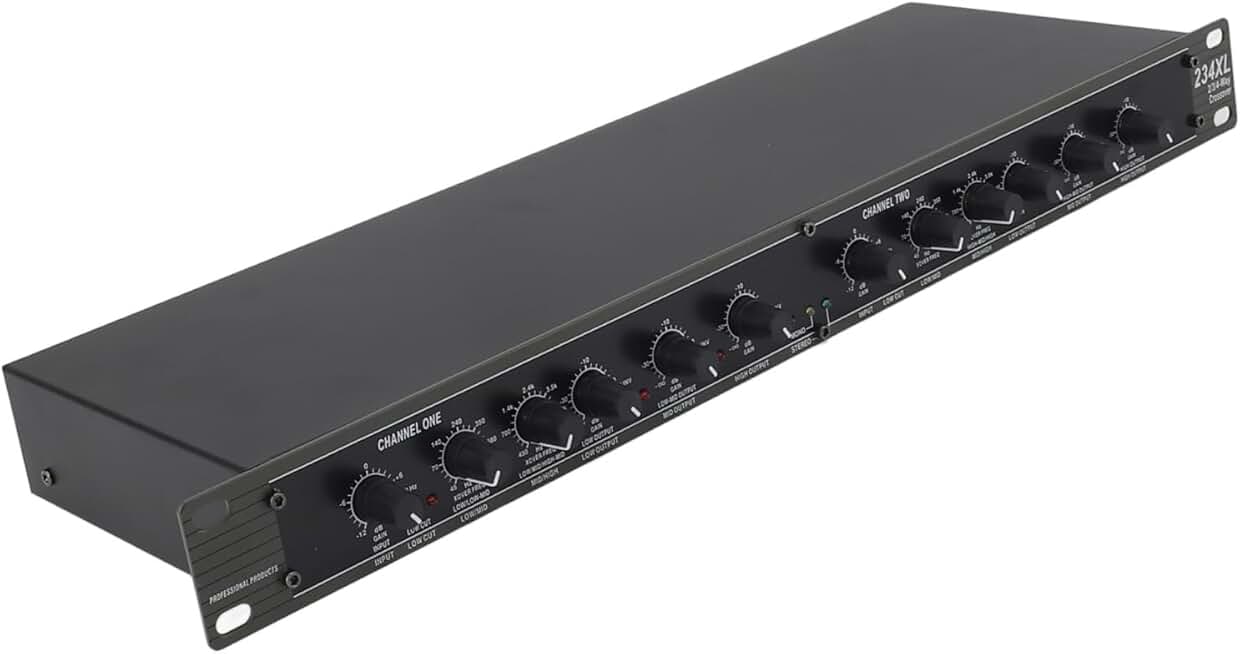 Professional Stereo 2/3/4 Way Crossover for Outdoor Sound