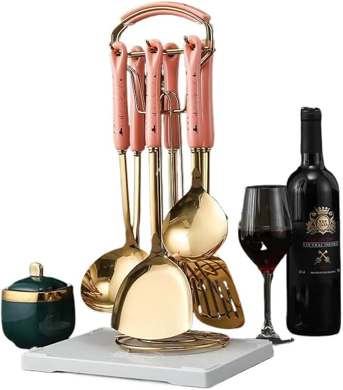 Stainless Steel Kitchen Utensil and Cookware Set