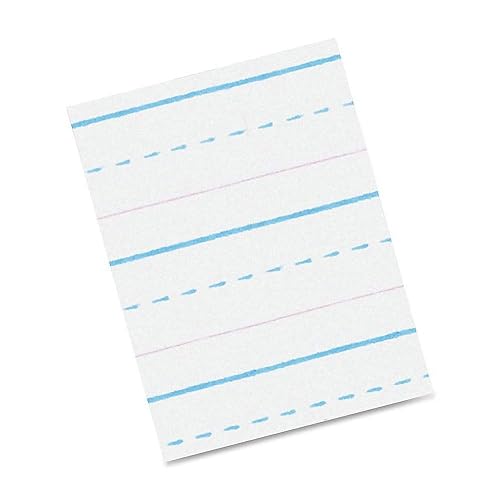 Handwriting Paper, Grade 2, Dotted Midline, 500 Sheets