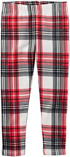 Baby Girls' Single Legging 236g286, Red Plaid, 3M