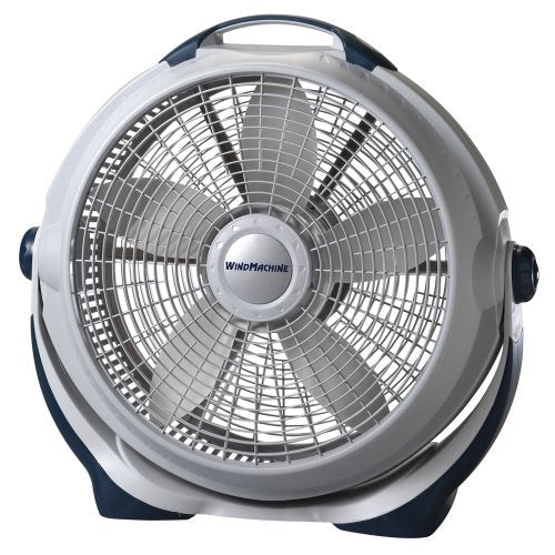 3300 Wind Machine Air Circulator Portable Floor Fan in White