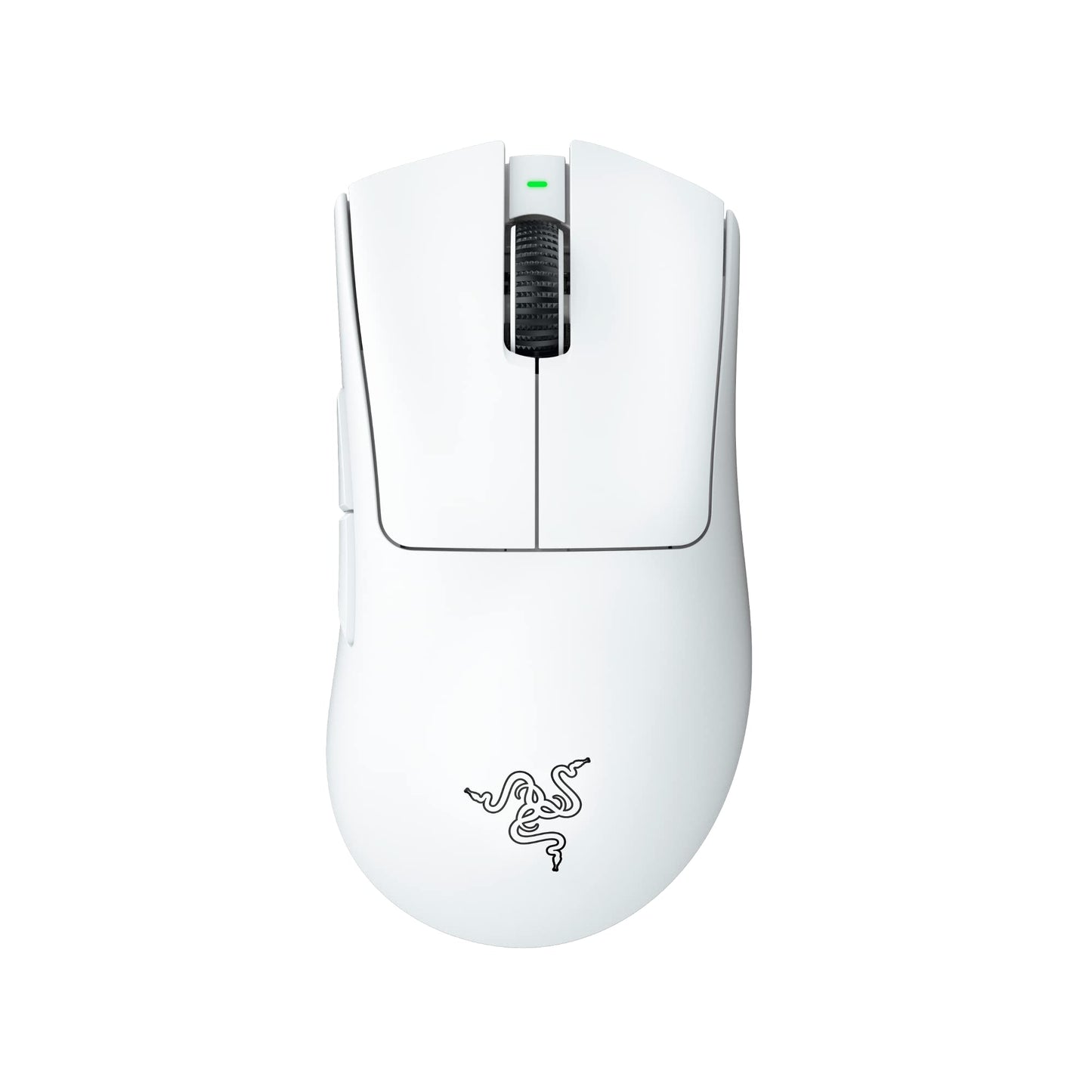 DeathAdder V3 Pro Wireless Gaming Mouse: 64g Ultra Lightweight - Focus Pro 30K Optical Sensor - Fast Optical Switches Gen-3 - HyperSpeed Wireless - 5 Programmable Buttons - 90 Hr Battery - White