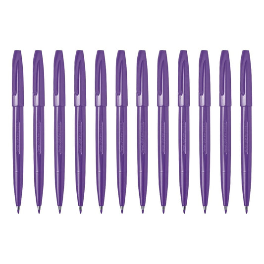 Violet Fiber-Tipped Pen, 12 Pack