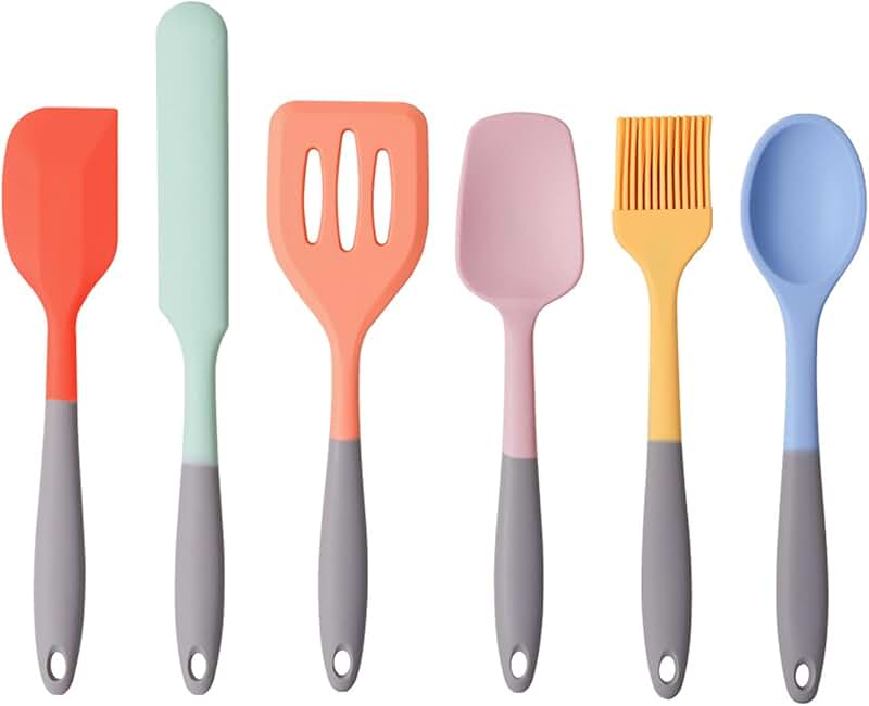 Silicone Cooking Utensil Set for Non-Stick Pans