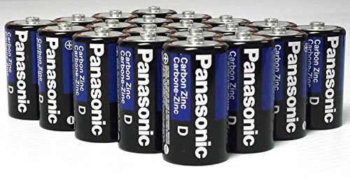 24 Pack Super Heavy Duty D Batteries