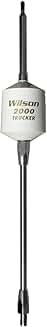 Black 10-Inch CB Trucker Antenna with 49-Inch Steel Whip