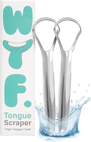 Fresh Tongue Scraper for Adults, Pack of 2
