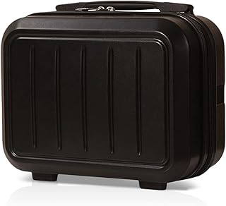Hard Shell Travel Makeup and Toiletry Organizer Bag