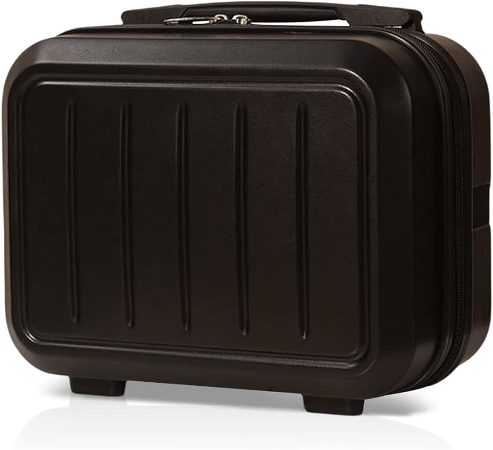 Hard Shell Travel Makeup and Toiletry Organizer Bag