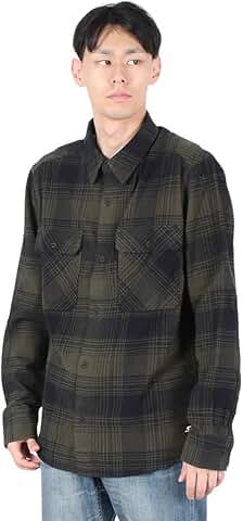 Men's 90s Style Plaid Long Sleeve Shirt
