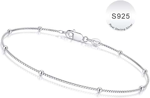 Sterling Silver Chain Bracelet for Women