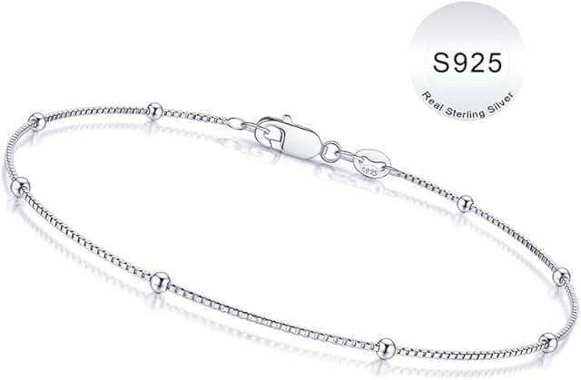 Sterling Silver Chain Bracelet for Women