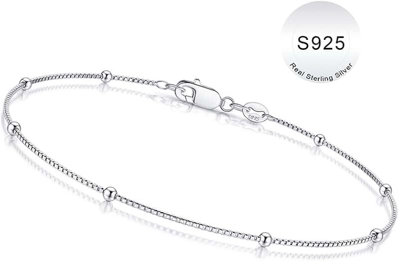 Sterling Silver Chain Bracelet for Women