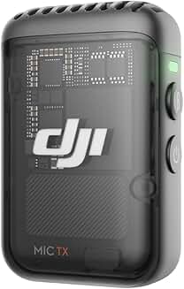 Wireless Microphone with Noise Cancelling and 14-Hour Recording