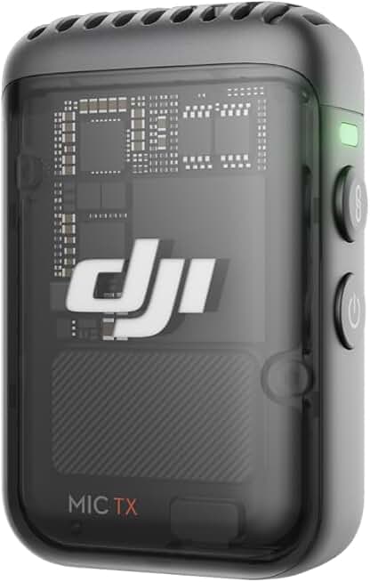 Wireless Microphone with Noise Cancelling and 14-Hour Recording