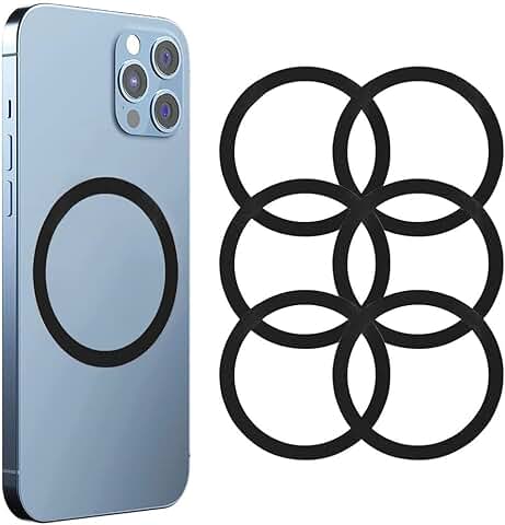 Six-pack magnetic rings for iPhone and Galaxy