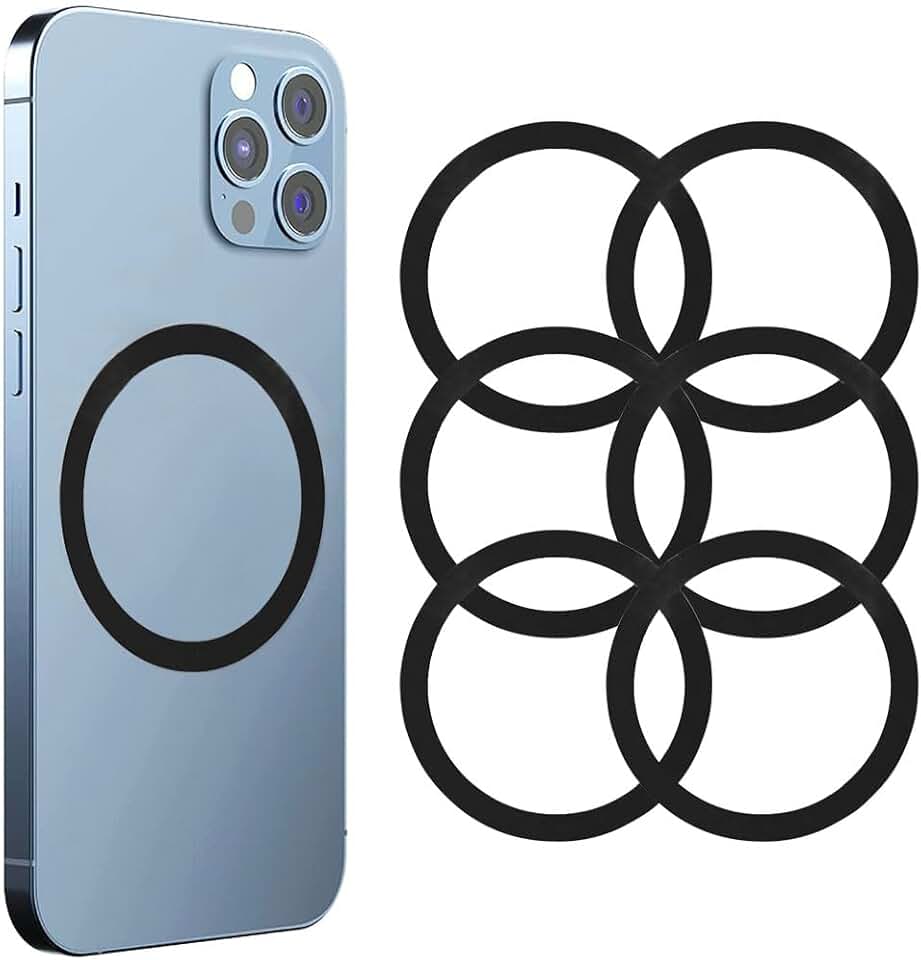 Six-pack magnetic rings for iPhone and Galaxy