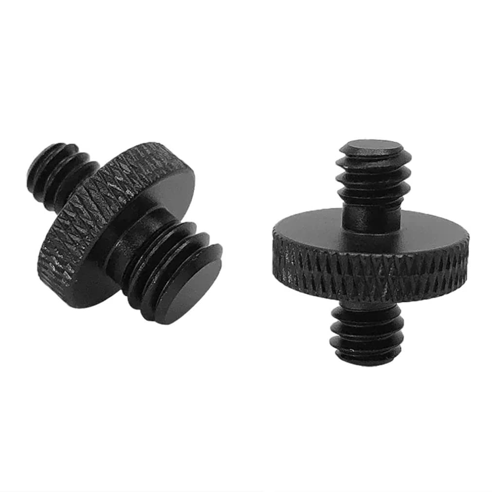 1/4 Male to M8 Threaded Camera Screw Adapter Convertor,Camera Tripod Screw Convert Adapter Converter Mount for Camera Cage Rig/Tripod/Monopod/Ball Head/Light Stand/Shoulder Rig Helmets