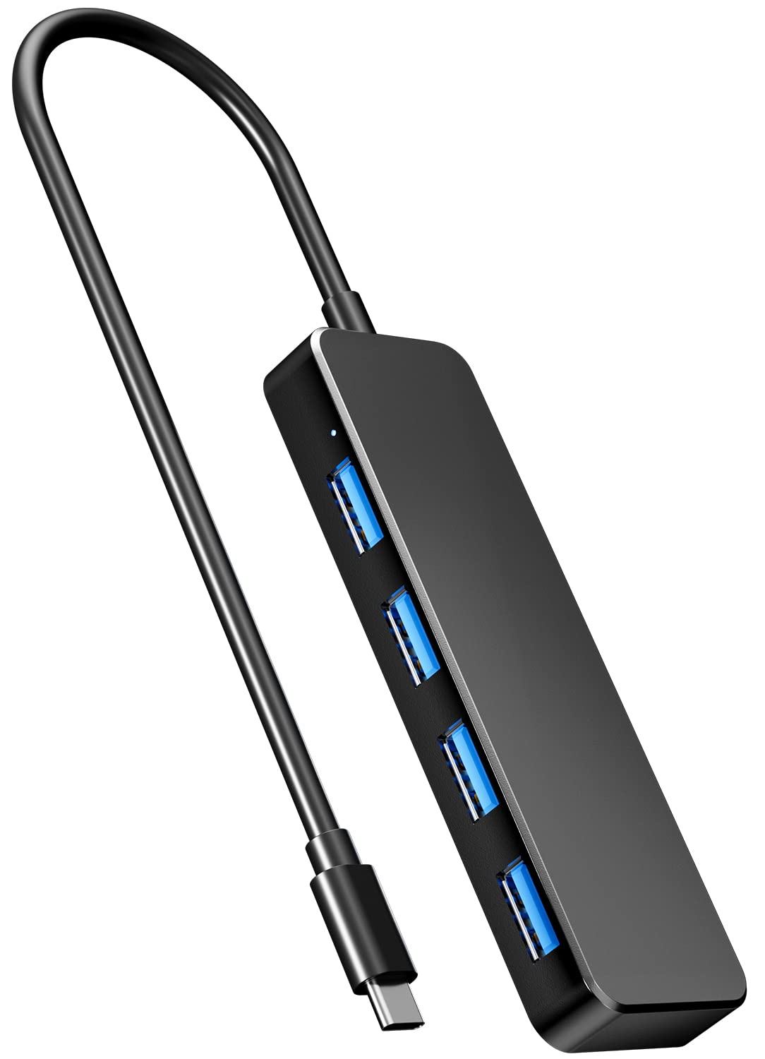 USB C Hub with 4 Ports for Various Devices