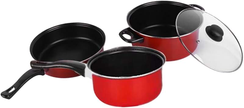 3-Piece Non-Stick Cookware Set for Daily Use
