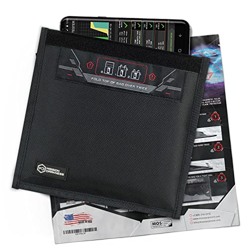 Non-Window Faraday Bag for Phones, Privacy and Security