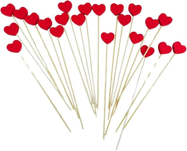 20 Wooden Heart Picks for Seasonal Decor