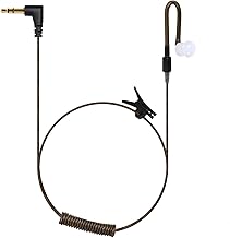Tubeless In-Ear Listening Earpiece for Two-Way Radios