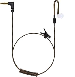 Tubeless In-Ear Listening Earpiece for Two-Way Radios
