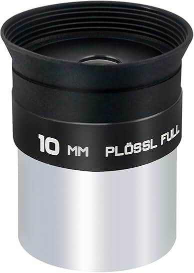 10mm 1.25-inch Plossl Telescope Eyepiece with Fully Coated Lens