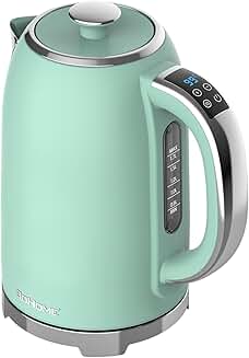 1.7L Stainless Steel Electric Kettle with Touch Panel