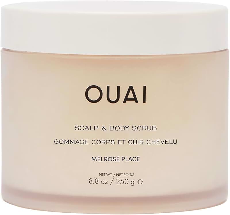 Scalp and Body Exfoliating Scrub with Sugar and Coconut Oil