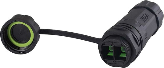 Waterproof SC Duplex Fiber Optic Connector for Outdoor Use