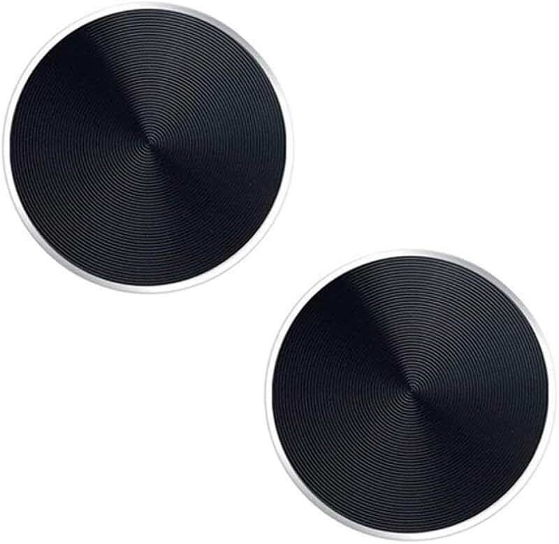 Black Metal Plate Mounting Kit with Magnet Discs