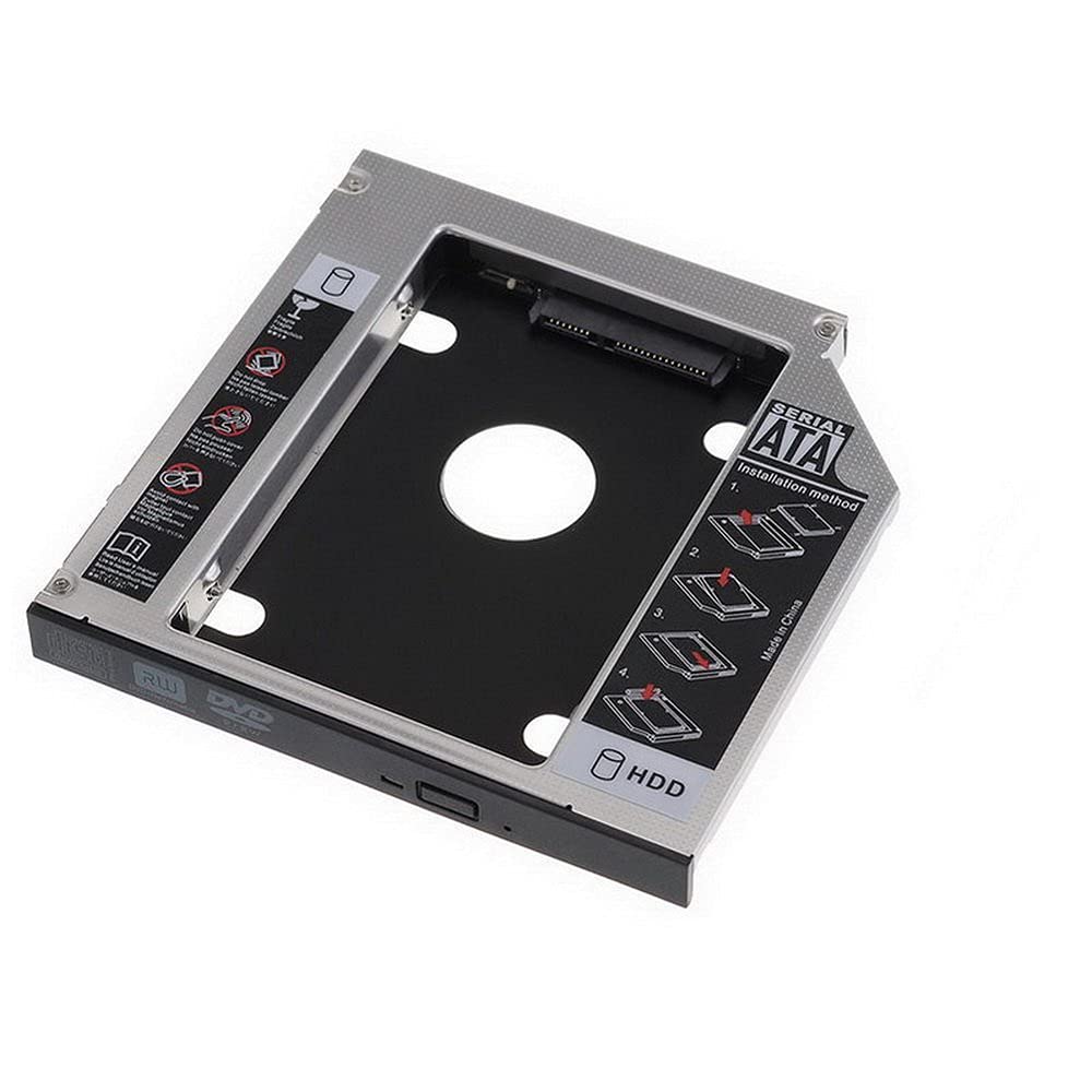 Optical Bay 2nd SATA HDD Caddy for Laptop