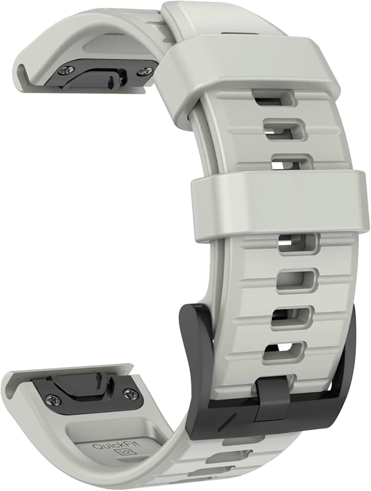 Soft Silicone 22mm Watch Band Replacement