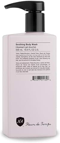 Soothing Moisturizing Body Wash with Vitamin E and Oat