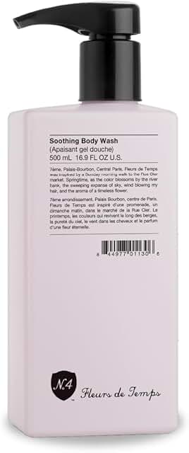 Soothing Moisturizing Body Wash with Vitamin E and Oat