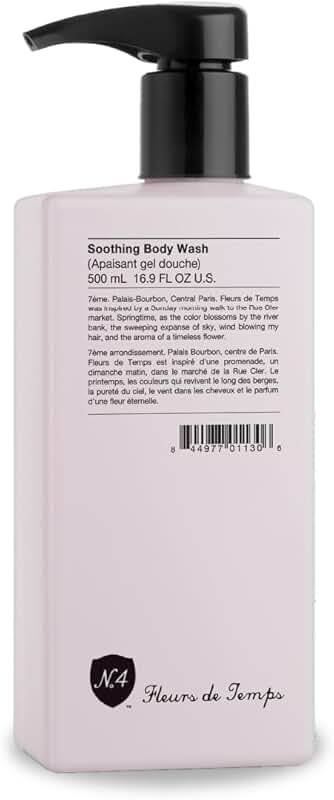 Soothing Moisturizing Body Wash with Vitamin E and Oat