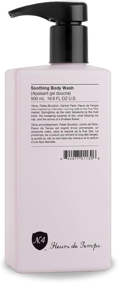 Soothing Moisturizing Body Wash with Vitamin E and Oat