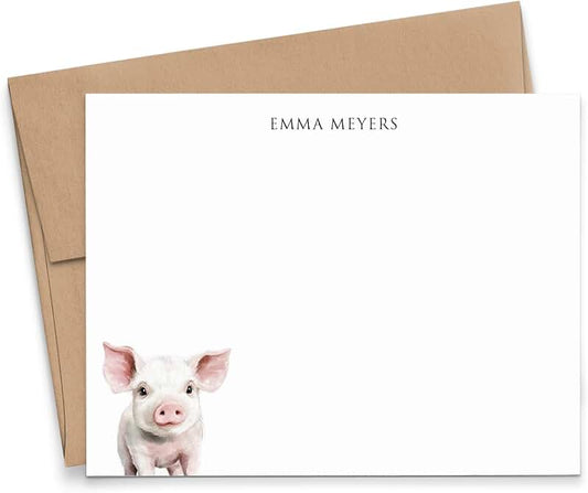 Thank You Note Cards with White Envelope, Sunny Pumpkin, 50 Pack