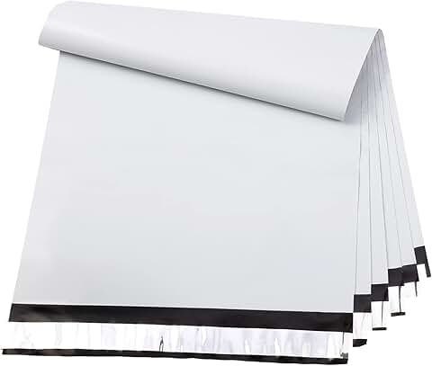 Large Waterproof Poly Mailers, 19x24 Inches, 100 Pack