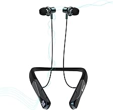 Wireless Neckband Earphones with Mic and 35H Battery