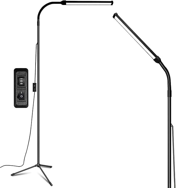 Floor Lamp for Eyelash Extensions and Reading