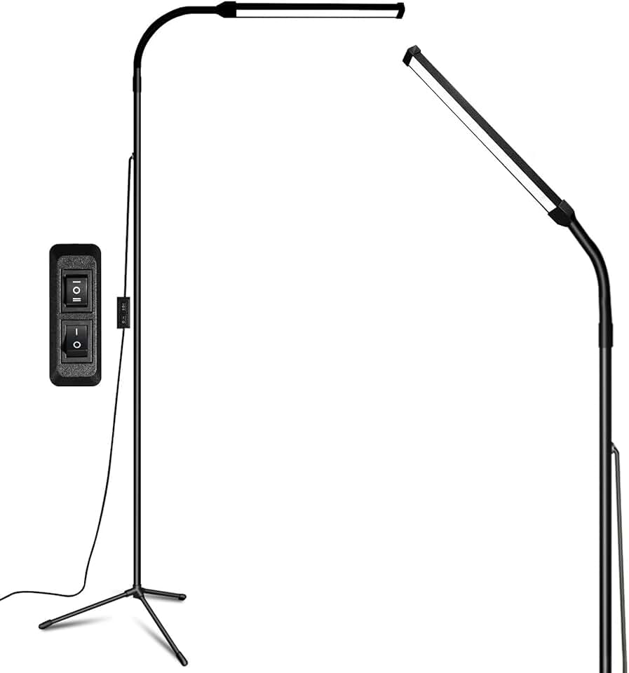 Floor Lamp for Eyelash Extensions and Reading